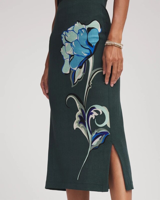 Travelers Artisanal Midi Skirt - image 3